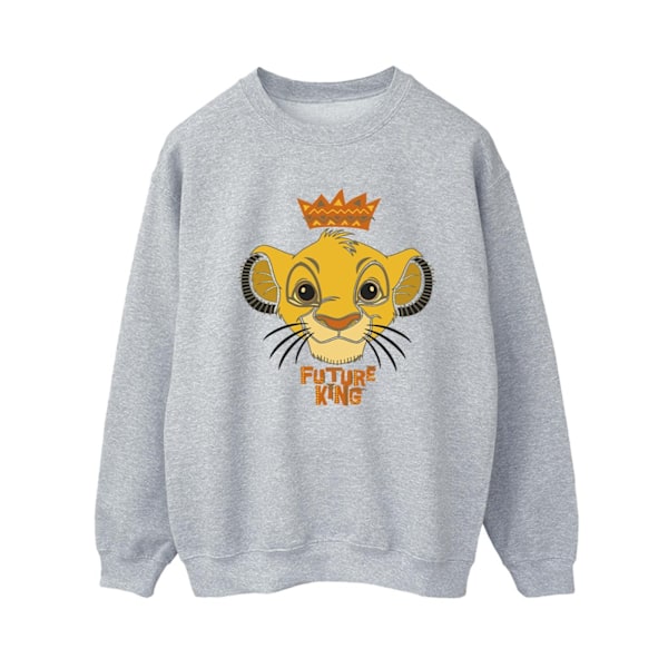 Disney Dam/Kvinnor Lejonkungen Framtida Kung Sweatshirt L Spo Sports Grey L