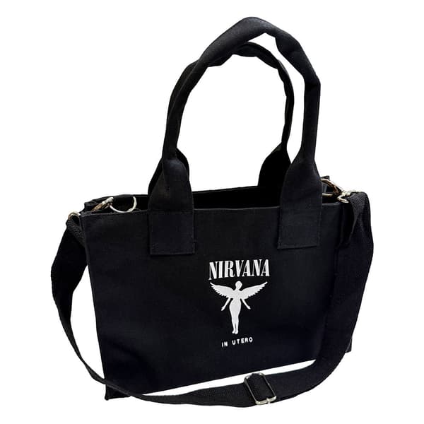 Nirvana In Utero Ryggtryck Bomullsväska One Size Svart Black One Size