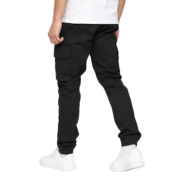 Crosshatch Herr Frentons Cargo Byxor 36R Svart Black 36R