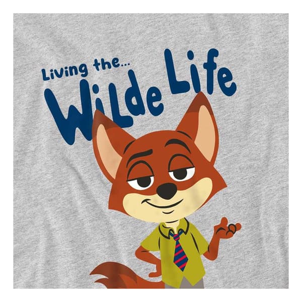 Zootopia 2 Pojkar T-shirt 7-8 år Grå Grey 7-8 Years