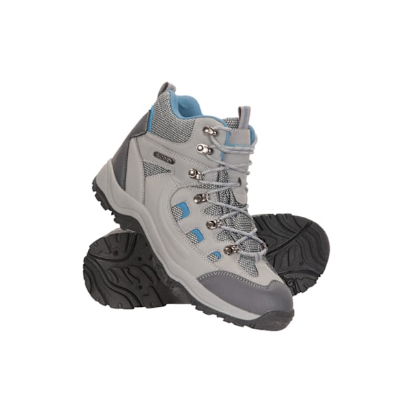 Mountain Warehouse Dam/Damer Adventurer Vattentäta Vandringskängor Light Grey 5 UK