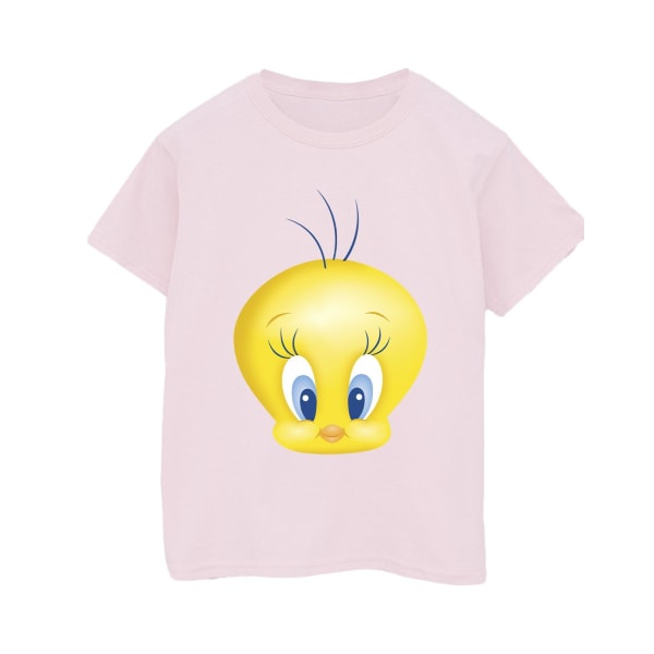 Looney Tunes Herr Tweety Face T-shirt L Baby Rosa Baby Pink L