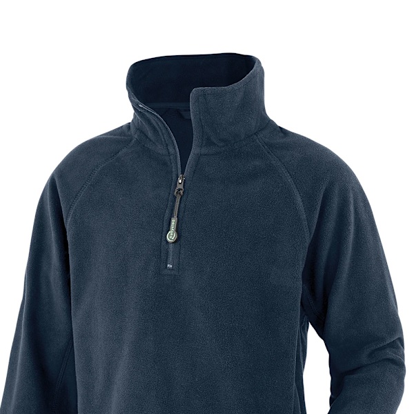 Result Äkta Återvunnen Barn/Barn Mikrofleece Topp 4-6 År Navy 4-6 Years