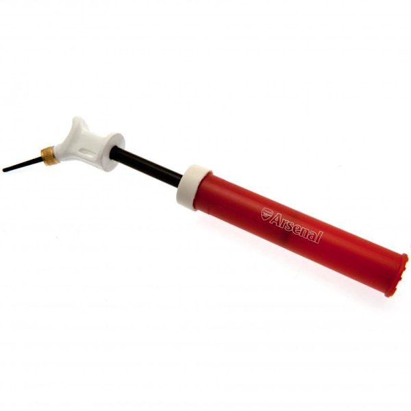 Arsenal FC Dual Action Fotbollspump En Storlek Röd Red One Size
