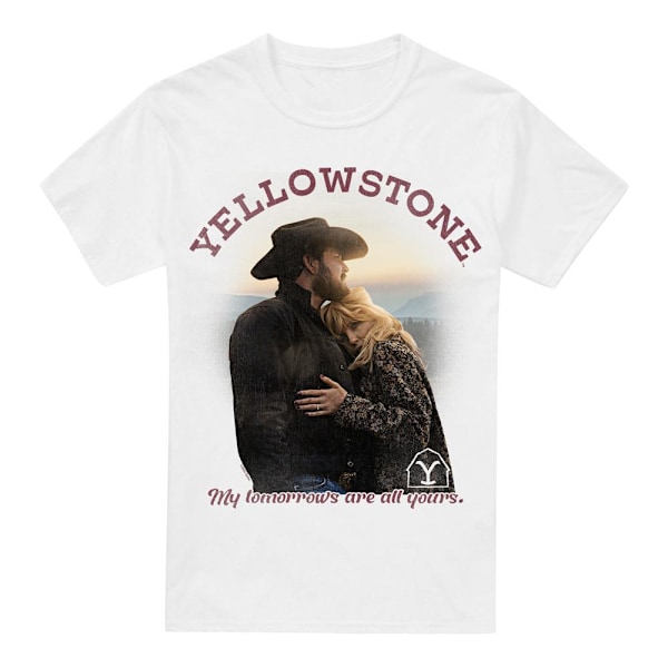 Yellowstone Herr Tomorrows Rip & Beth T-Shirt 5XL Vit White 5XL