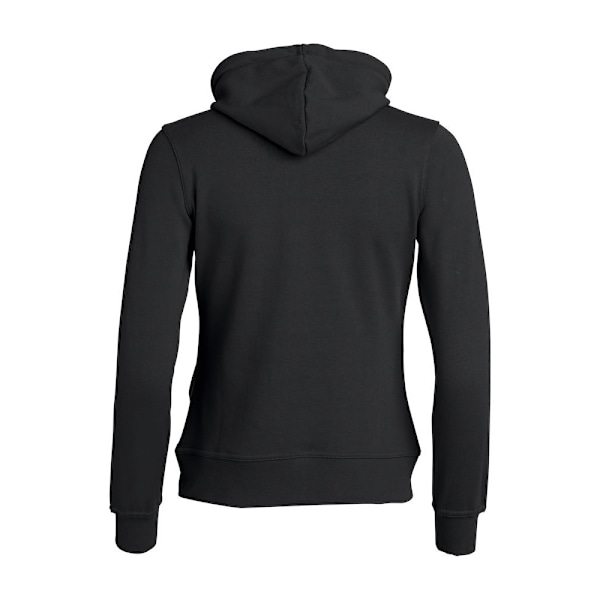Clique Dam/Dam Plain Full Zip Hoodie L Svart Black L