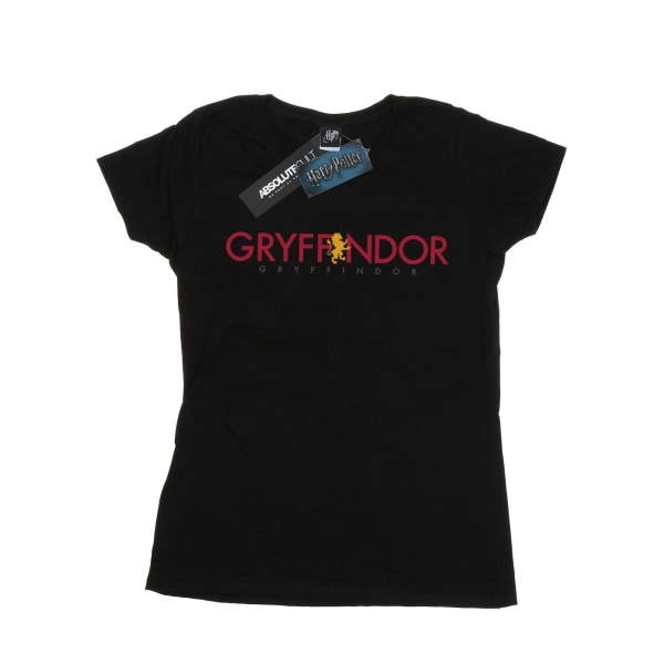 Harry Potter Dam/Dam Gryffindor Text T-shirt bomull XXL B Black XXL
