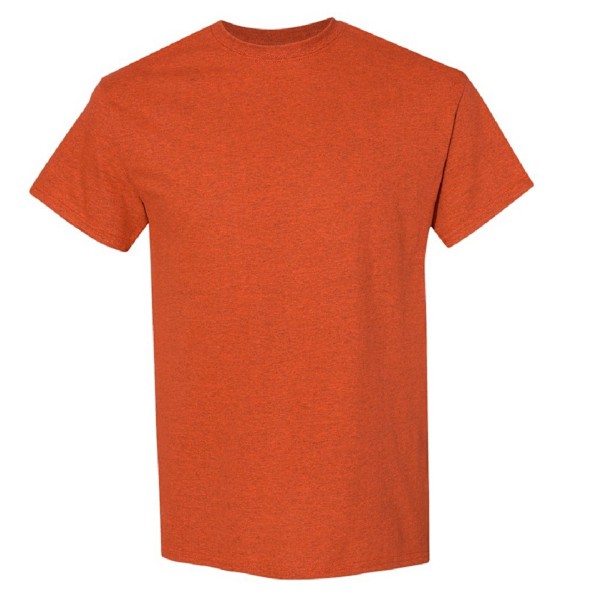 Gildan Herr T-shirt i tung bomull med korta ärmar 2XL Antique Oran Antique Orange 2XL