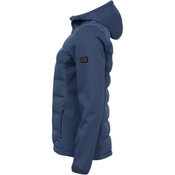 Cutter & Buck Dam/Dam Oak Harbor Hooded Jacka M Ensign B Ensign Blue M