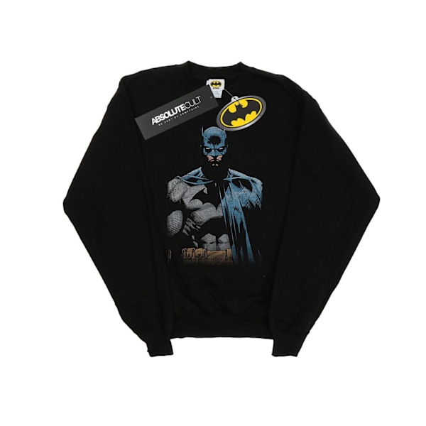 DC Comics Herr Batman Close Up Sweatshirt 3XL Svart Black 3XL