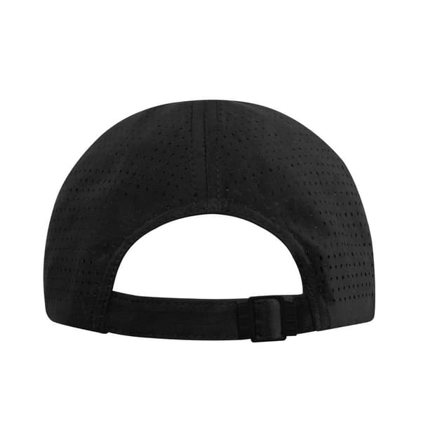 Elevate NXT Mica Recycled 6 Panel Cool Fit Cap One Size Solid B Solid Black One Size