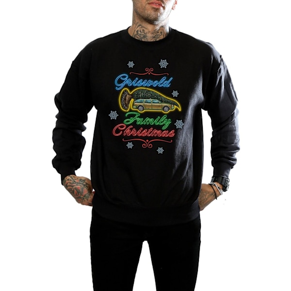 National Lampoon´s Christmas Vacation Herr Griswold Familj Tröja Black XXL