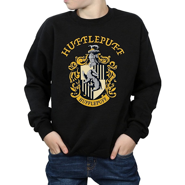 Harry Potter Pojkar Gryffindor Bomullströja 7-8 År Svart Black 7-8 Years