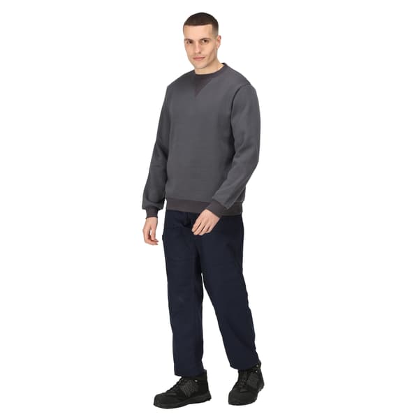 Regatta Professional Herr Crew Neck Sweatshirt L Seal Grey Seal Grey L