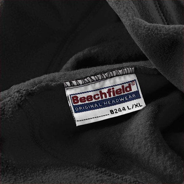 Beechfield Unisex Suprafleece Summit Vinterhatt L/XL Svart Black L/XL