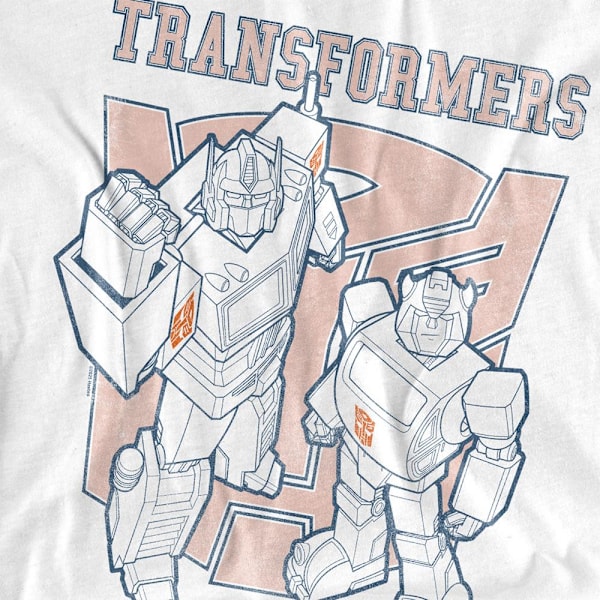 Transformers Dam/Flickor Generations Optimus Prime & Bumblebe White M