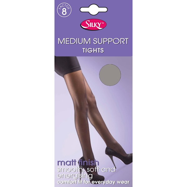 Silky Ladies Medium Support Tights (1 par) X-Large (48”-54”) D Diamond X-Large (48”-54”)