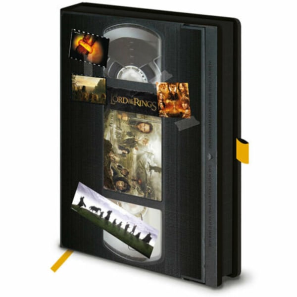 Sagan om ringen VHS Notebook One Size Gul/Grå Yellow/Grey One Size