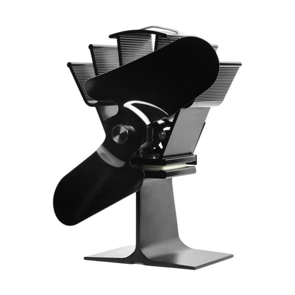 Hearth and Home Värmedriven Kaminfläkt One Size Svart Black One Size