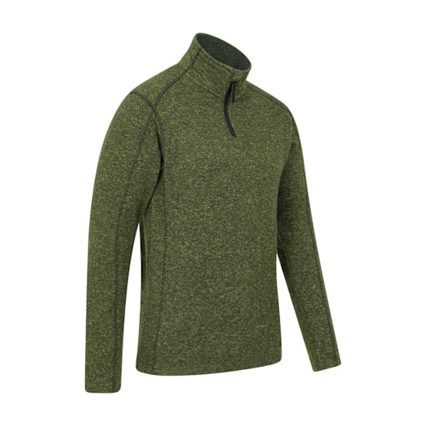 Mountain Warehouse Idris II Halvzip Fleece Top XS Mörk Khaki Dark Khaki XS
