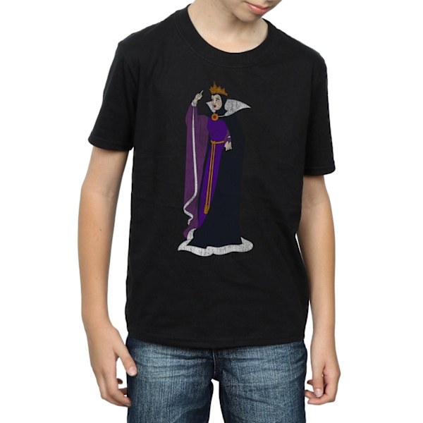 Disney Boys Snow White Classic Evil Queen Grimhilde T-Shirt 12- Black 12-13 Years