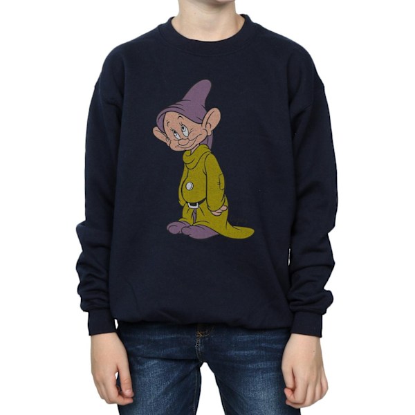 Disney Boys Classic Dopey Sweatshirt 5-6 år Marinblå Navy Blue 5-6 Years