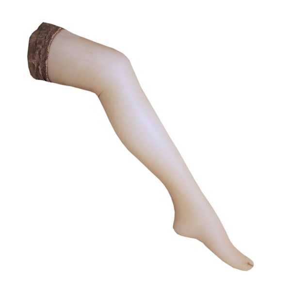 Couture Dam/Damer Ultra Gloss Lace Top Hold Ups (1 Par) Me Nude Medium