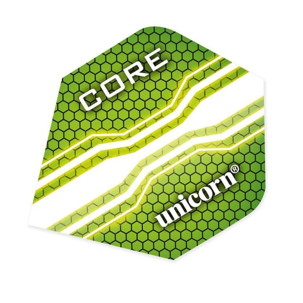 Unicorn Core .75 Plus Dart Flights One Size Grön Green One Size