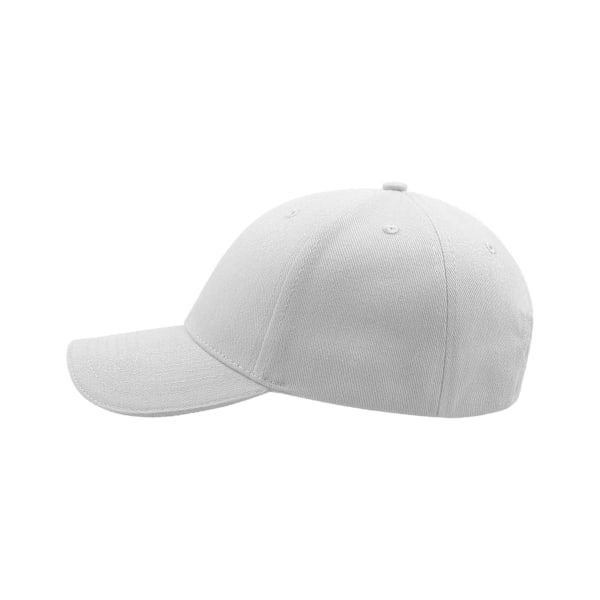 Atlantis Liberty Sandwich Heavy Brush Cotton 6 Panel Cap One Si White/White One Size