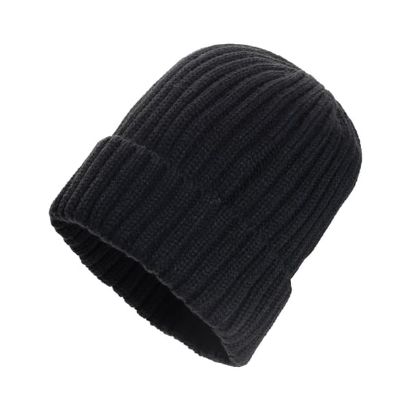 XD Collection Kennedi Ribbad Polylana Aware Mössa One Size Bla Black One Size