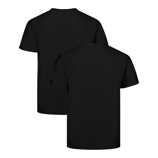 Under Armour Herr Enfärgad T-shirt (2-pack) S Svart Black S
