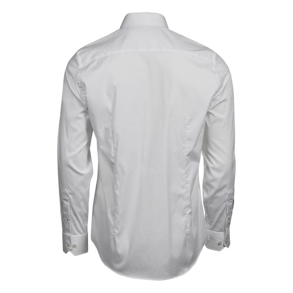 Tee Jays herr stretchskjorta XL vit White XL