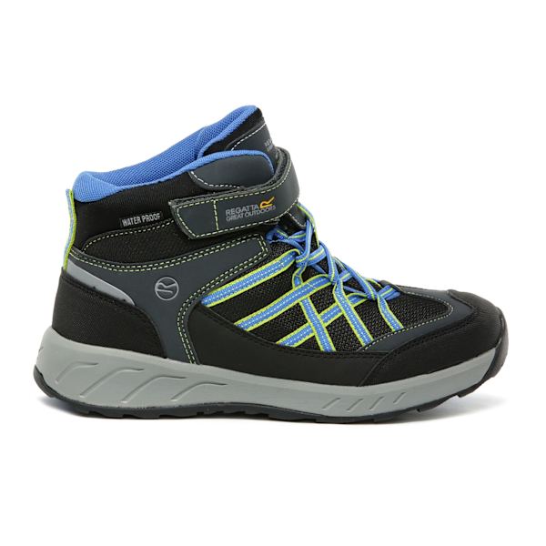 Regatta Kids Samaris V Mid Walking Boots 13 UK Child Briar/Fluo Briar/Fluorescent Blue 13 UK Child