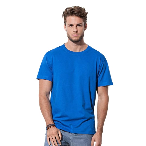 Stedman Klassisk Ekologisk T-shirt för män XL Bright Royal Bright Royal XL