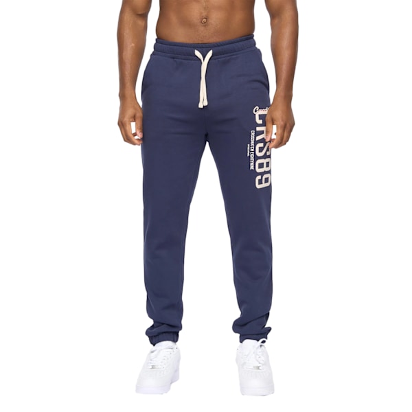 Crosshatch Ellsworth Joggingbyxor för män XXL Marinblå Navy XXL
