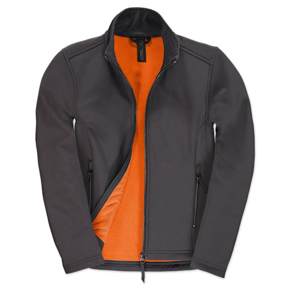 B&C Dam/Damer ID.701 Softshelljacka S Mörkgrå Dark Grey S