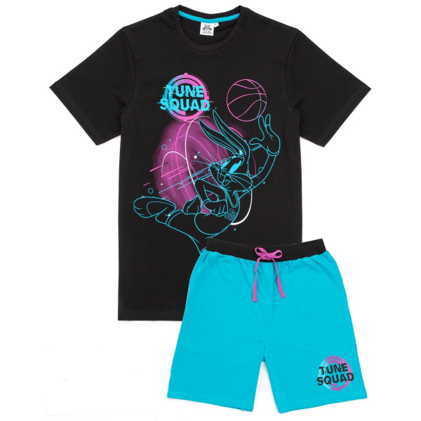 Space Jam Boys Tune Squad Bugs Bunny Short Pyjamas Set 4-5 år Black/Blue 4-5 Years