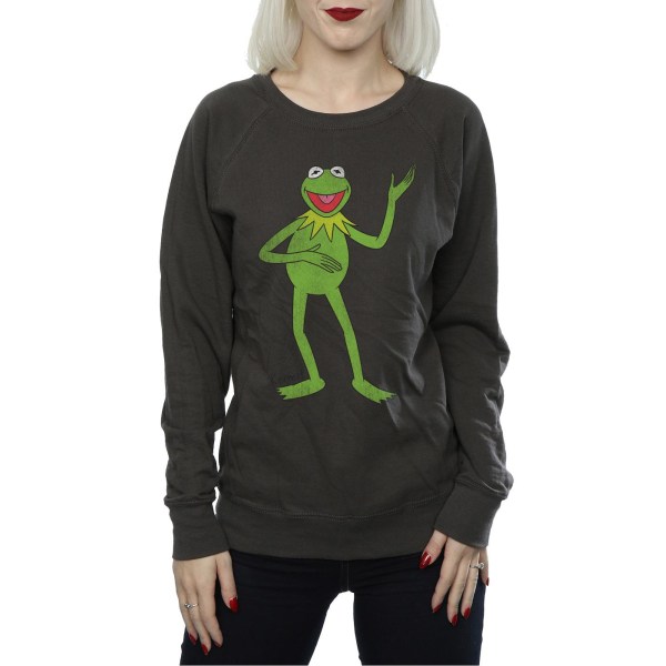 The Muppets Dam/Damer Classic Kermit Heather Sweatshirt XL Light Graphite XL