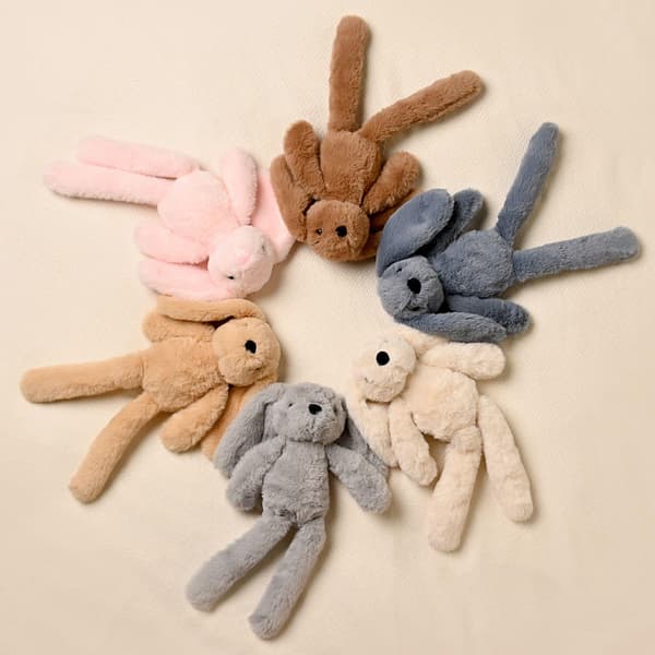 Theo The Plush Long Leg Grey Bunny 35 cm One Size Grey Grey One Size