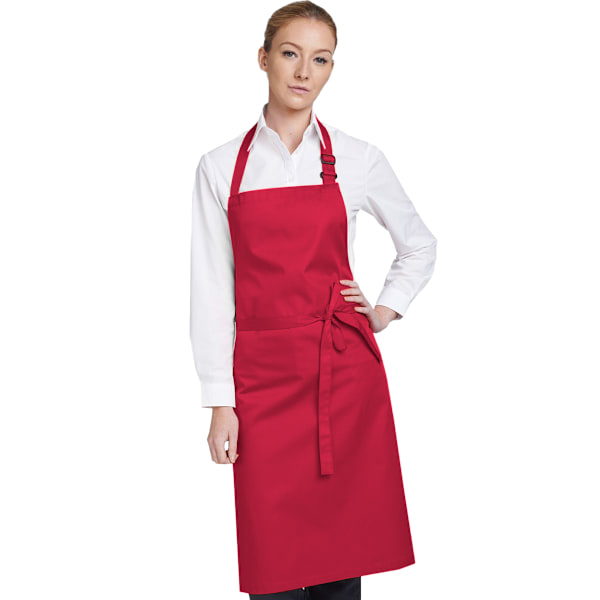 Dennys Flerfärgad Haklappsförkläde 28x36 tum En Storlek Claret Claret One Size