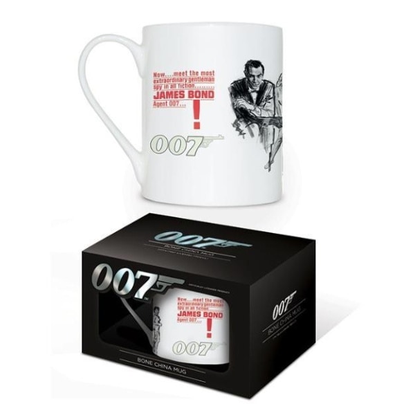 James Bond Dr. No Mug One Size Vit/Svart White/Black One Size