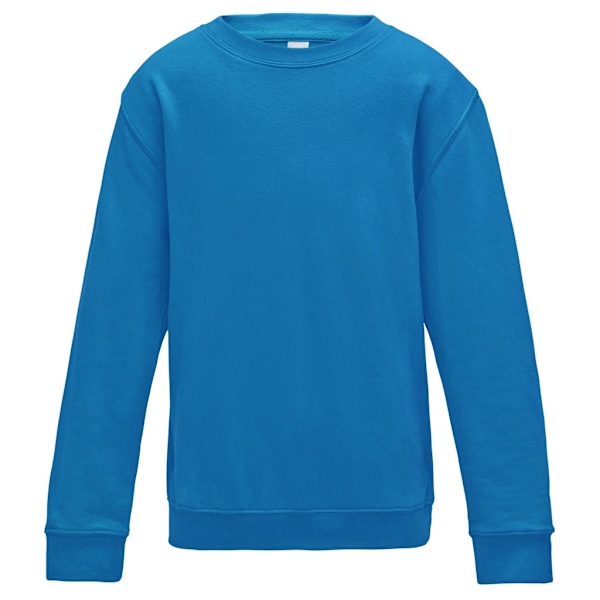 AWDis Just Hoods Barn/Barn Sweatshirt 12-13 År Safir Sapphire Blue 12-13 Years