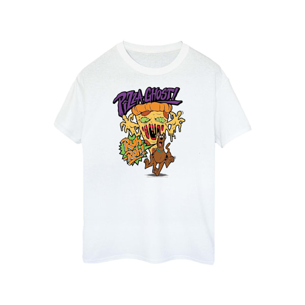 Scooby Doo Herr Pizza Ghost Bomull T-shirt L Vit White L