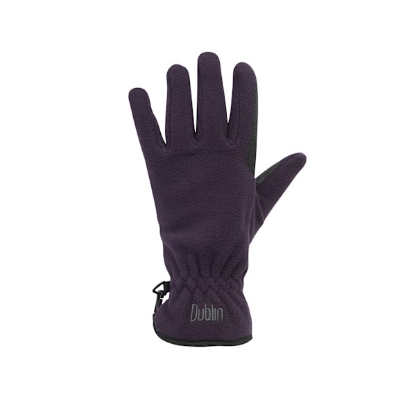 Dublin Vuxen Unisex Polar Fleece Ridhandskar X-Large Lila Purple X-Large