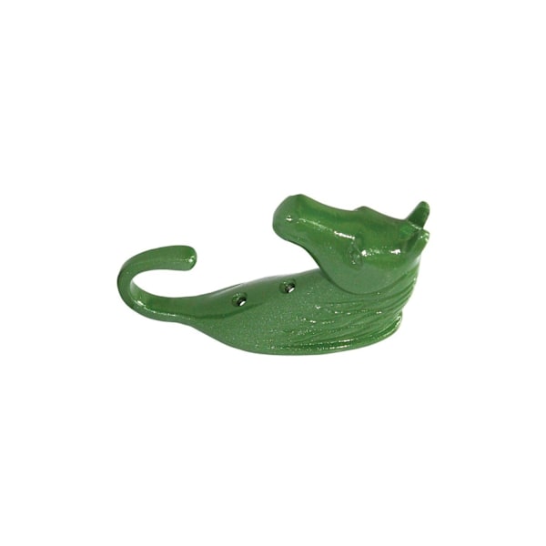 Perry Equestrian Häst Huvud Enstaka Stall/Väggkrok En Storlek Gr Green One Size
