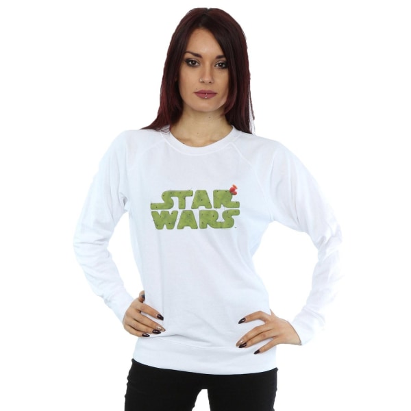 Star Wars Womens/Ladies Cactus Logo Sweatshirt L Vit White L
