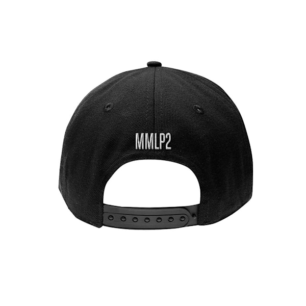 Eminem Unisex Vuxen MMLP2 Snapback Cap One Size Svart/Röd Black/Red One Size