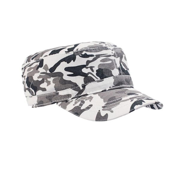 Atlantis Chino Bomull Uniform Militärkeps (2-pack) One Size Camo White One Size