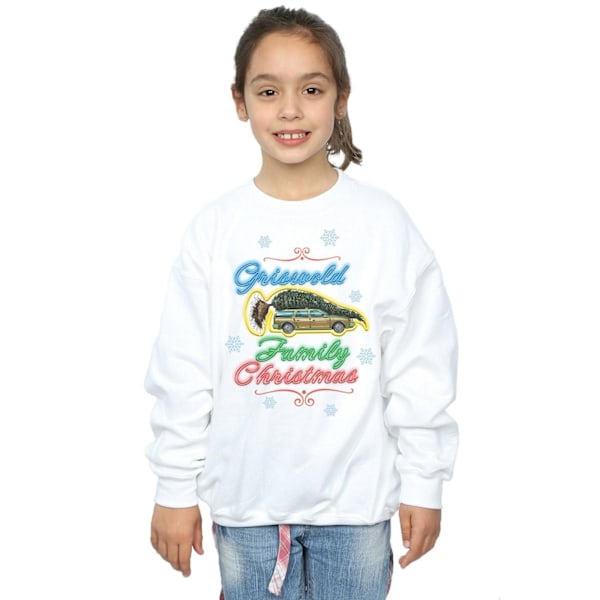 National Lampoon's Christmas Vacation Girls Griswold Family Chr White 7-8 Years