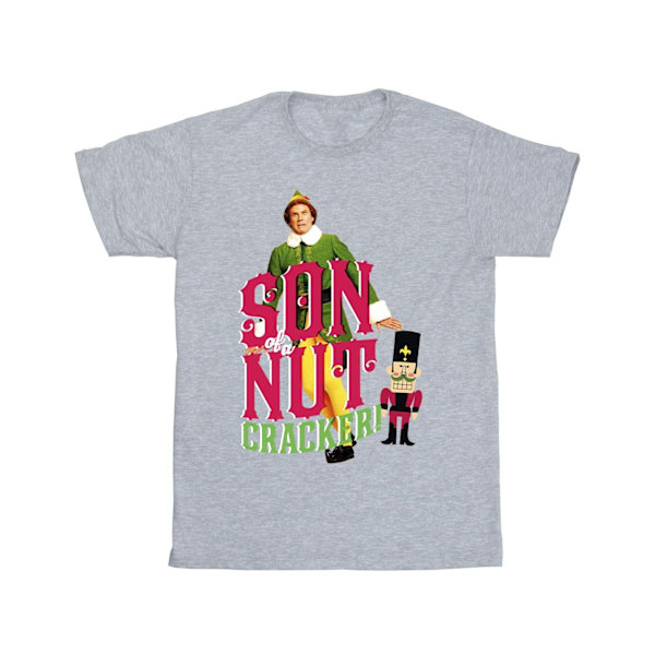 Elf Boys Son Of A Nutcracker T-Shirt 3-4 år Sports Grey Sports Grey 3-4 Years